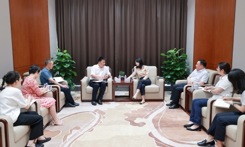桐乡市委常委、市纪委书记、市监委主任赵亚锋莅临3377体育全网调研