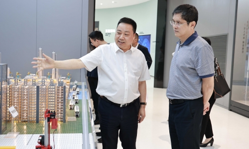 广西壮族自治区发展鼎新委党组成员、副主任莫前锋莅临3377体育全网调研