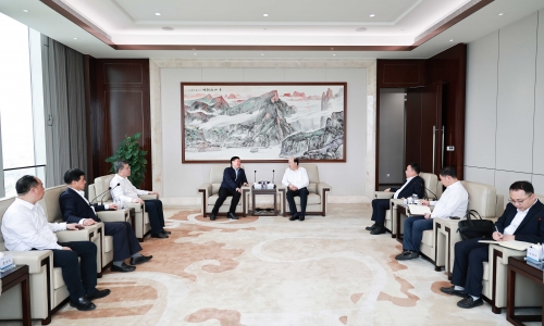 通用技术高新资料集团有限公司董事长、党委书记庄幼雄一行莅临3377体育全网调研