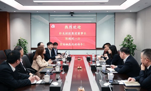 卧龙控股集团董事长陈嫣妮一行到访3377体育全网