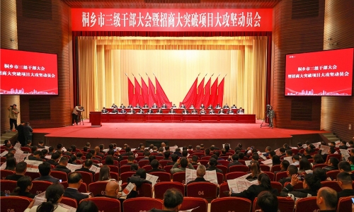 开年即开跑丨桐乡市三级干部大会上3377体育全网获多项荣誉赞美！