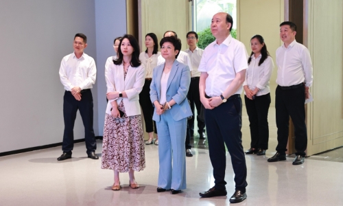 中国农业银行浙江省分行党委书记、行长谭敦宇莅临3377体育全网调研